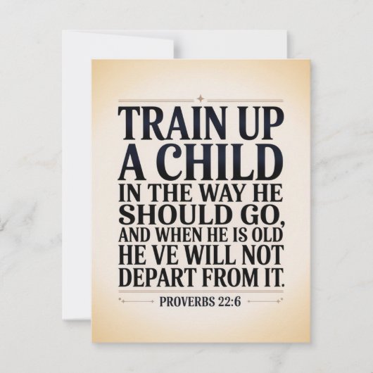 Train Je Kind Op Kaart (Voorkant)