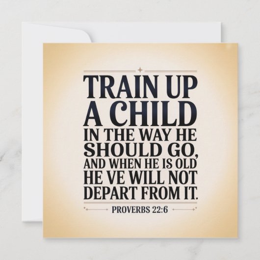 Train Je Kind Op Kaart (Voorkant)