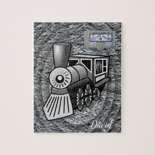 Train Jigzaag Puzzle Legpuzzel (Verticaal)