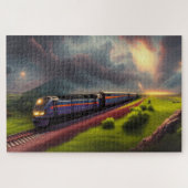 Train Jigzaag Puzzle Legpuzzel (Horizontaal)