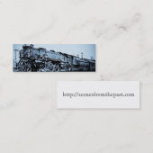 Train Kept a Rollin" Mini Visitekaartje (Voorkant / Achterkant)