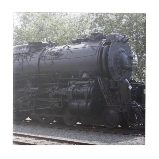 Train-keramische tegels tegeltje (Voorkant)