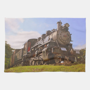 Train Kitchen Towel Theedoek