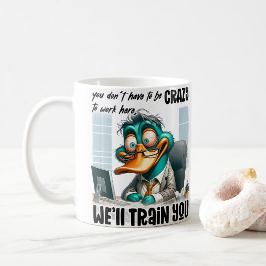 Train# Koffiemok (Met donut)