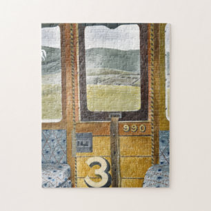 Train Landschap Landschap door Eric Ravilious Legpuzzel