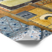 Train Landschap Landschap door Eric Ravilious Poster (Hoek)