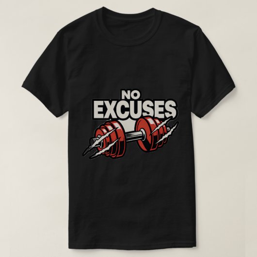 Train Like a Beast Gorilla Gym Shirt (Design voorkant)