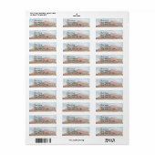 Train - Locomotive - Apache Number 23 1868 Etiket (Full Sheet)