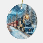 Train Lover Christmas Gift Ornament (Links)