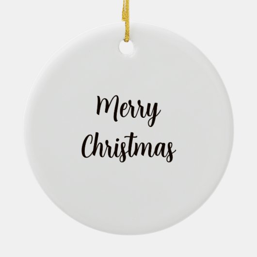 Train Lover Christmas Gift Ornament (Achterkant)