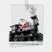 Train Lover Keramisch Ornament (Rechts)