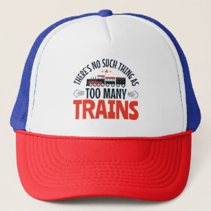 Train Lover niet als te veel treinen Trucker Pet