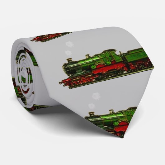 Train Lover Stropdas (Opgerold)