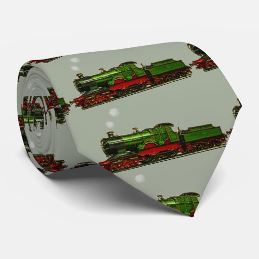 Train Lover Stropdas (Opgerold)