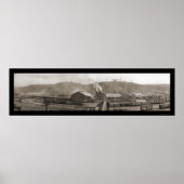 Train Lynchburg VA Foto 1909 Poster (Voorkant)