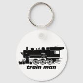 Train Man Model Railroading Sleutelhanger (Voorkant)