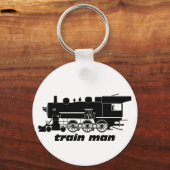 Train Man Model Railroading Sleutelhanger (Voorkant)