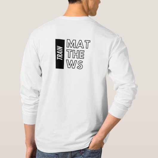 Train Matthews Gym Block T-shirt (Achterkant)