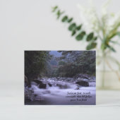 Train me God to Walk Briefkaart Psalm 86 (Staand voorkant)