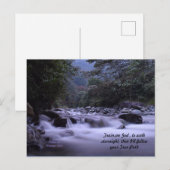 Train me God to Walk Briefkaart Psalm 86 (Voorkant / Achterkant)