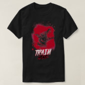 Train meer bescherming Dog Guard Dog Bitework-cade T-shirt (Design voorkant)