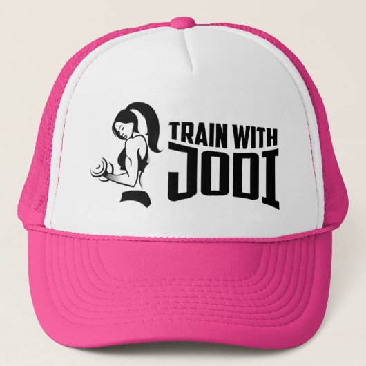 Train met jodi Trucker Hat Pet (Voorkant)