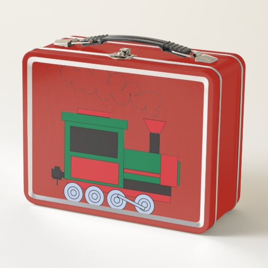Train Metal Lunch Box (Voorkant)
