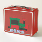 Train Metal Lunch Box (Achterkant)