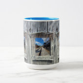 Train Mug Tweekleurige Koffiemok (Center)