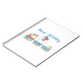 Train New Mammie Het is een Jongen Gifts Notitieboek (Linkerzijde)