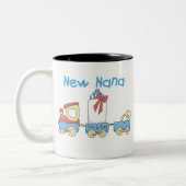 Train New Nana Het is een jongen Tweekleurige Koffiemok (Links)