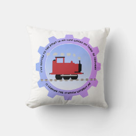 Train of thought has left the station without me kussen