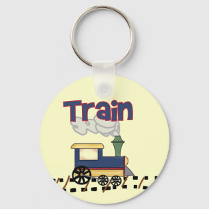 Train on Track Tshirts en cadeaus Sleutelhanger