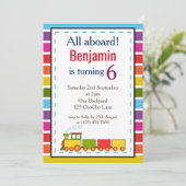 Train op maat van elke leeftijdscyclus kaart (Staand voorkant)