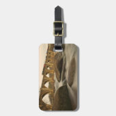 Train over James River Bagagelabel (Voorkant verticaal)