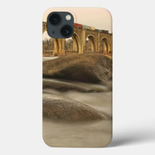 Train over James River Case-Mate iPhone Case