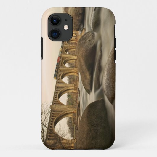 Train over James River Case-Mate iPhone Case (Achterkant)