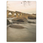 Train over James River Klembord (Achterkant)