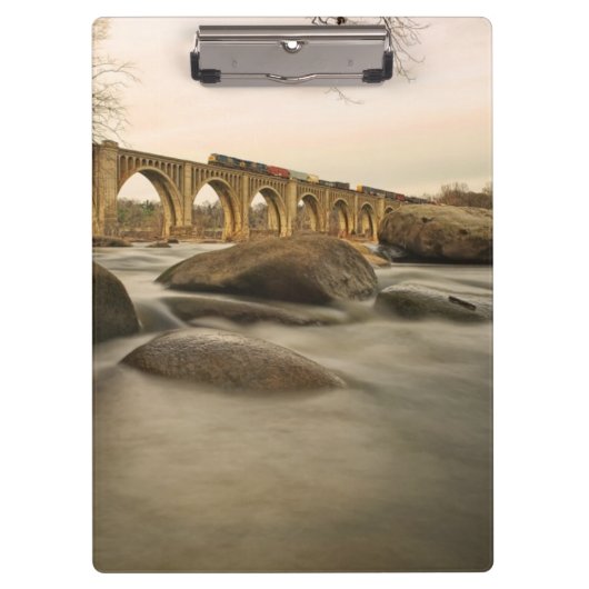 Train over James River Klembord (Voorkant)