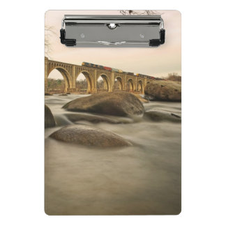 Train over James River Mini Klembord