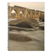 Train over James River Notitieboek (Voorkant)