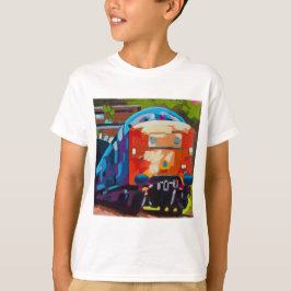 Train Painting - Gift for Train Enthusiasts T-shirt
