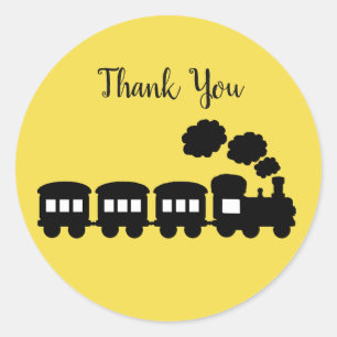 Train Party Choo Choo Dank u Stickers