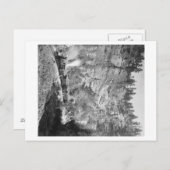 Train Passen door Elk Canyon nabij Briefkaart (Voorkant / Achterkant)