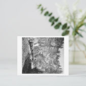 Train Passen door Elk Canyon nabij Briefkaart (Staand voorkant)