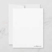 Train & Plane Flat Hartelijk dank, kaart 4x5 (Achterkant)