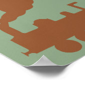 Train Pop Art Poster (Hoek)