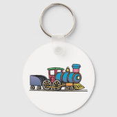 Train Pulling Coal Sleutelhanger (Voorkant)