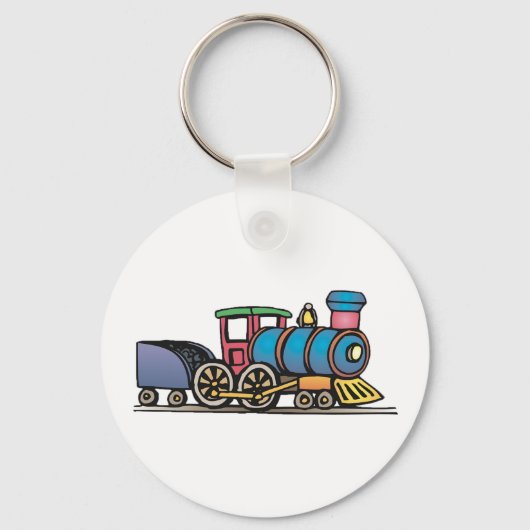 Train Pulling Coal Sleutelhanger (Voorkant)