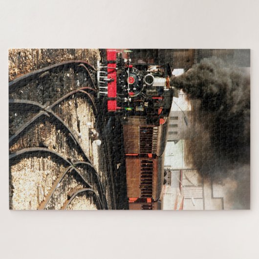 Train Puzzle Legpuzzel (Horizontaal)